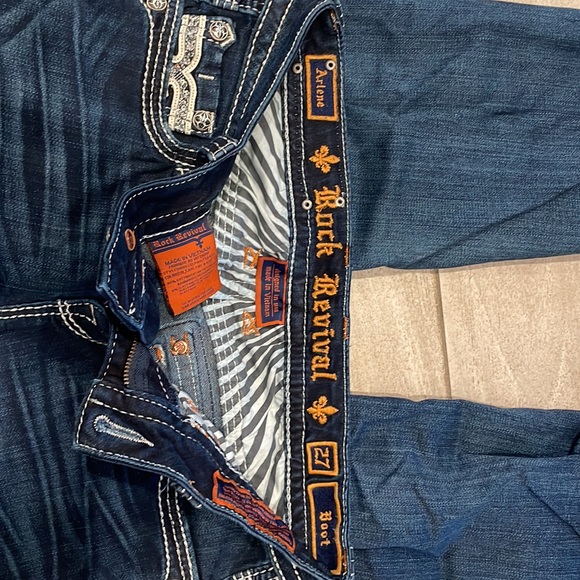 Rock Revival Arlene boot cut jeans size 27 - Picture 8 of 10